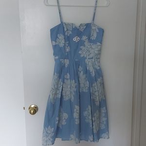 French Connection blue sundress